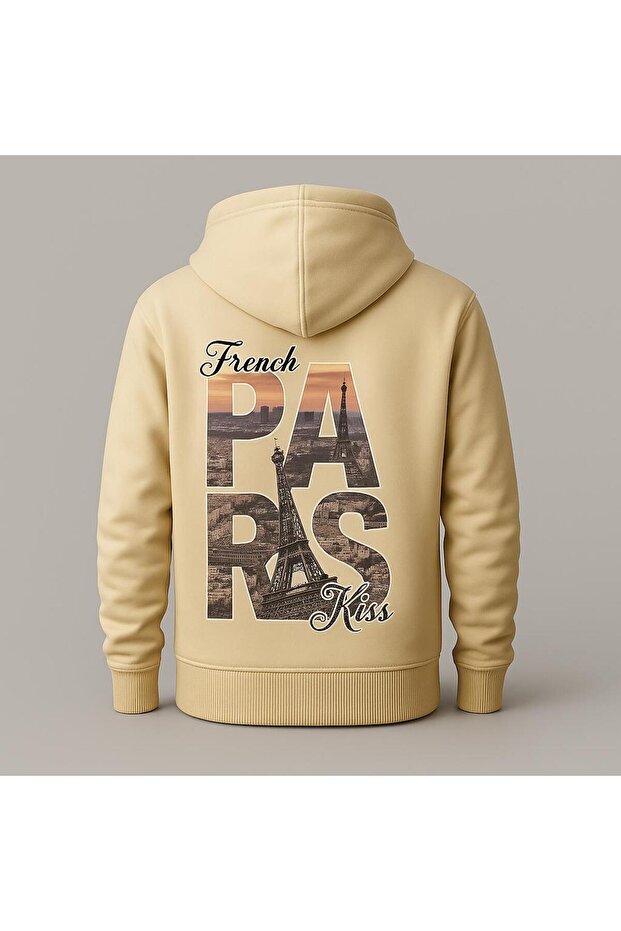 Paris Eiffel Printed Hooded Sweatshirt – Unisex Streetwear