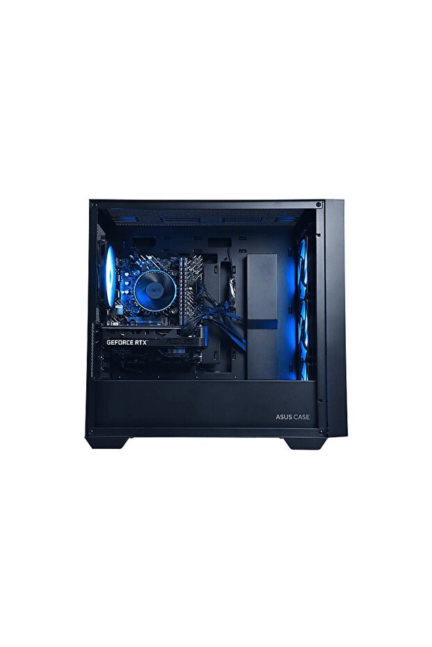 i5 14400F/ H610 Anakart/ Lexar 2X8GB 1TB M2 SSD/ RTX5060TI 16GB/ 600W Fdos Masaüstü - 1