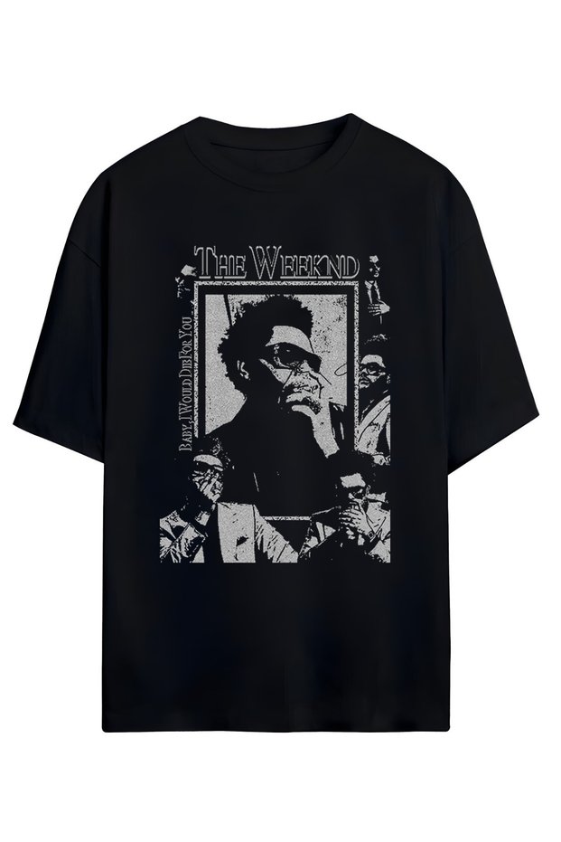 Designed for the Weeknd Enthusiasts! The Weeknd Designed Unisex &100 Cotton T-Shirt
