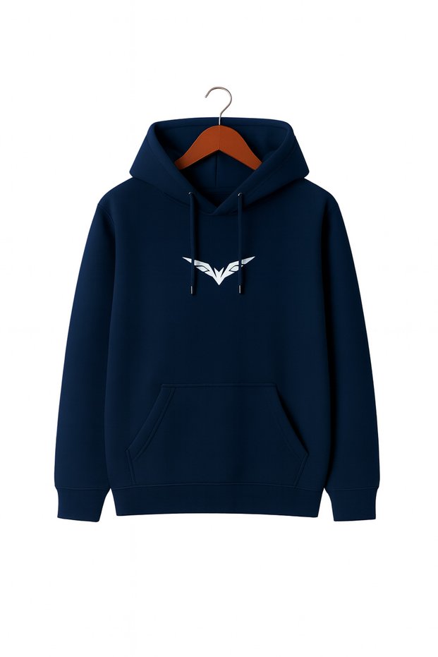 Unisex Hooded Sweatshirt | Minimal Embroidery Detail 3 Thread Count Comfortable Stylish Style for Everyday Wear