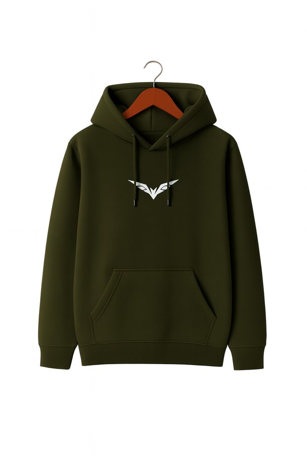 Unisex Hooded Sweatshirt | Minimal Embroidery Detail 3 Thread Count Comfortable Stylish Style for Everyday Wear