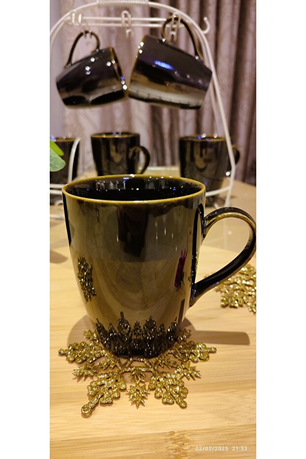 2nd Quality Black Muğ 350 ml - 1 Adet - 8