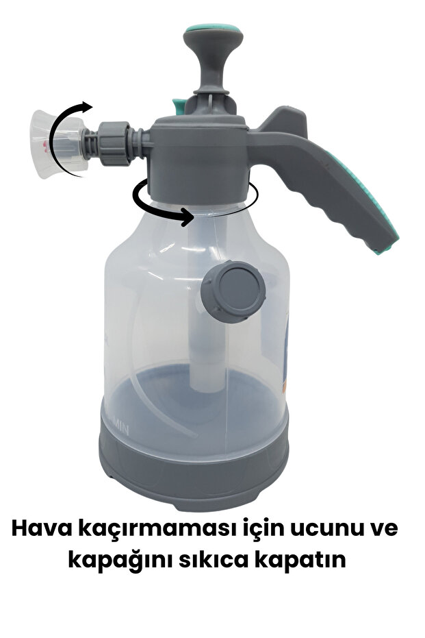 3 Lt Basınçlı Köpük Pompası, Mikrofiber Araba Yıkama Fırçası ve Silme Bezi – Araç Köpükleme Seti - 4