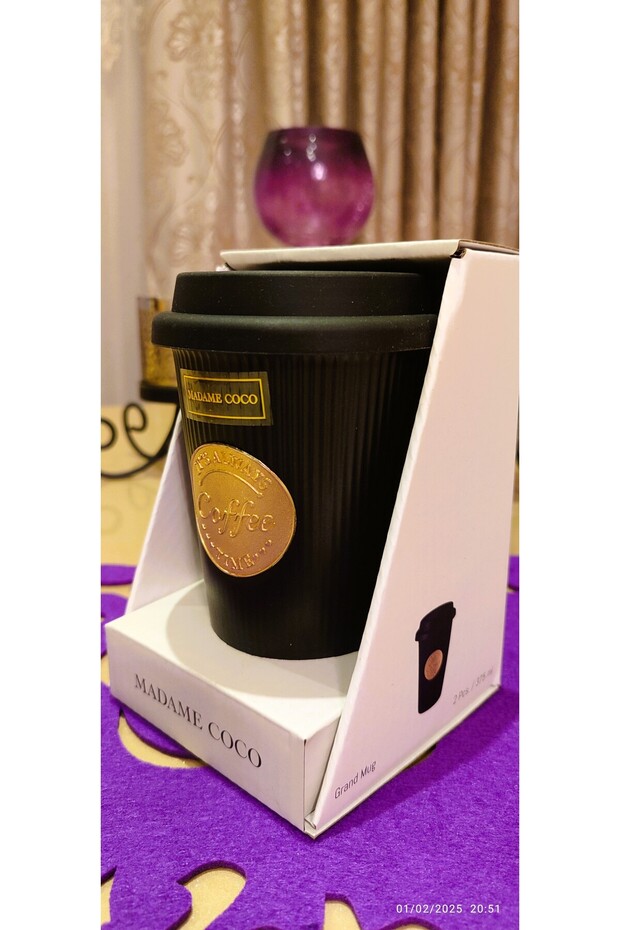 Grand Gold Kupa Siyah - 340 ml - 1 Adet - 8