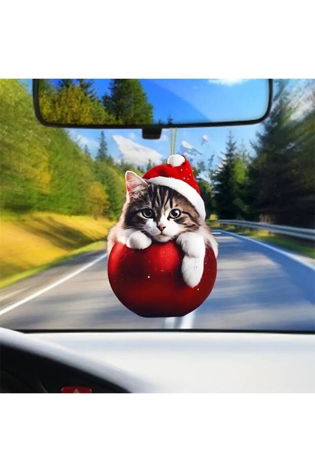 Cat Keychain with Cat Figure 3D (Yilbaşii) - 5