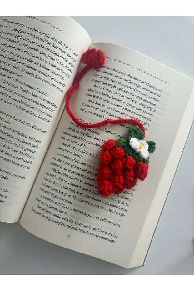 Çilek Kitap Ayracı - 2