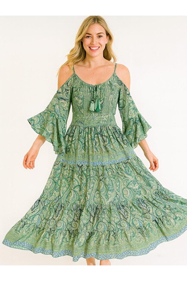 İtalyan İpek Elbise - 1