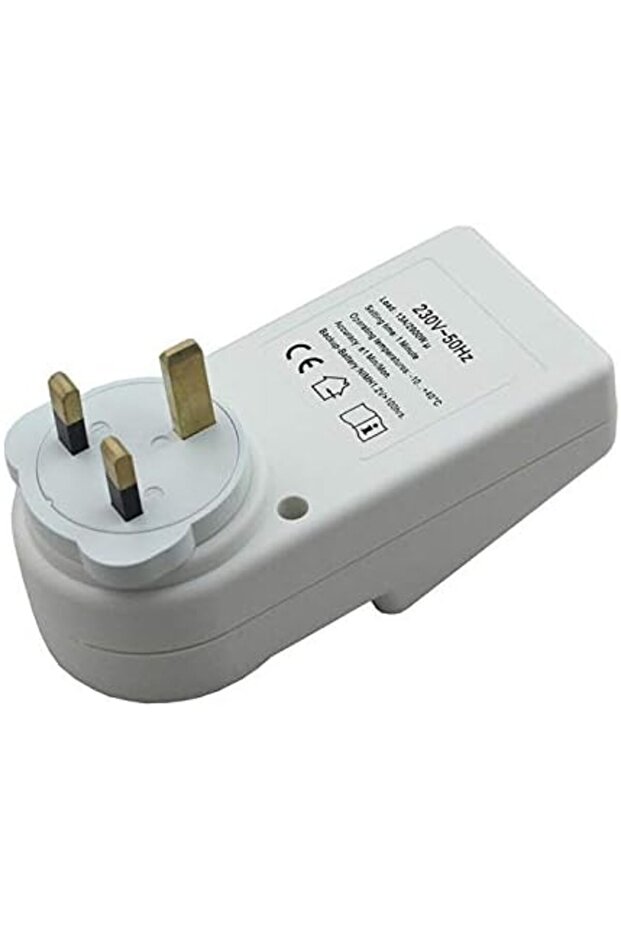 AC 230V Smart Home Plug-in LCD Display Clock Summer Time Function 12/24 Hours Changeable Timer Switc - 4