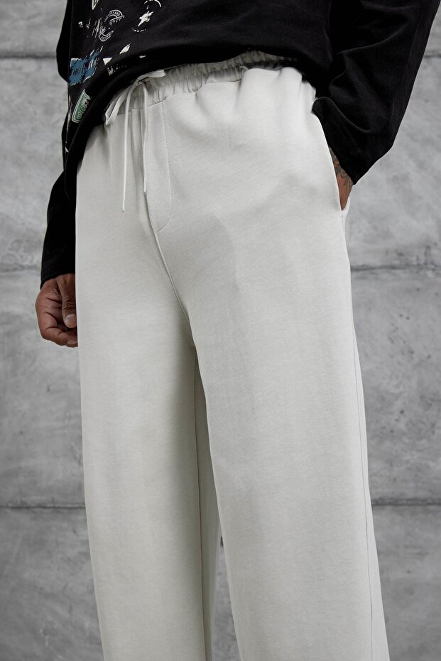 Erkek Taş Basic Model Eşofman Altı - 2