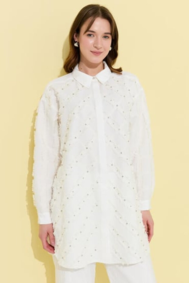 Sonay Taşlı Gömlek - 3