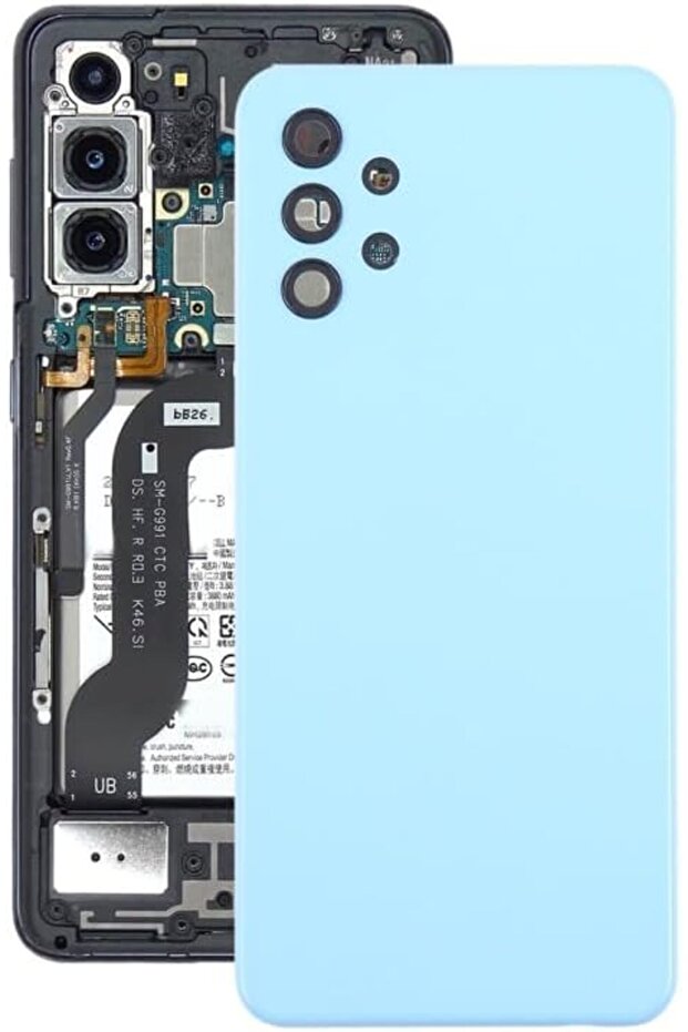 For Samsung Galaxy A32 5G Battery Back Cover with Camera Lens Cover