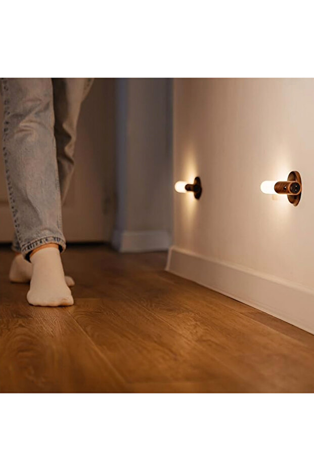 Şarjlı Hareket Sensörlü Led Işık Lamba, Dekoratif Duvar Aplik | ByLamp - 3