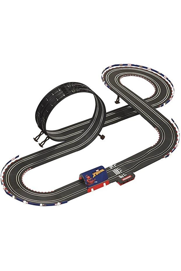 GO!!! Spider Racing Slot Car Track Set | 4.9m Loop Track | 2 Player Racing Game - 4