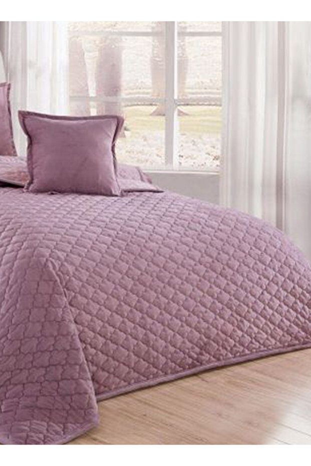Soft Velvet Comforter set, 4 Pcs Soft Bedding Set, Single Size 160x210cm - 2