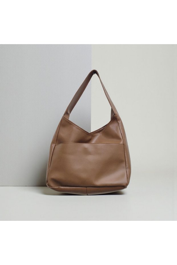 Women's Shoulder Bag Large Volume Leather Look Daily Use