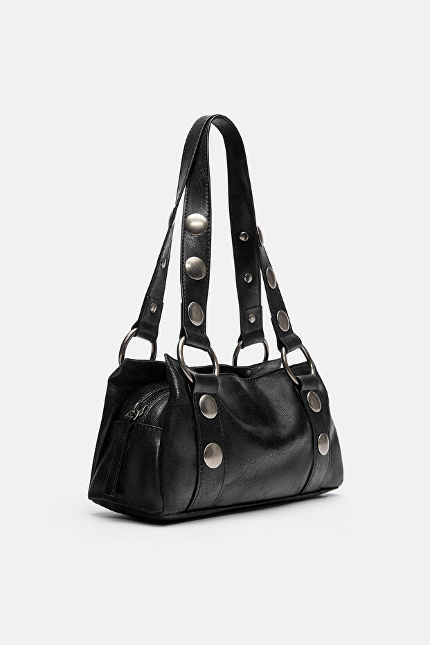 Zımbalı omuz çantası - 2