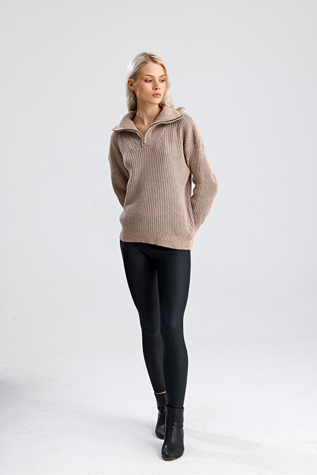 Zippered Sweater - 3