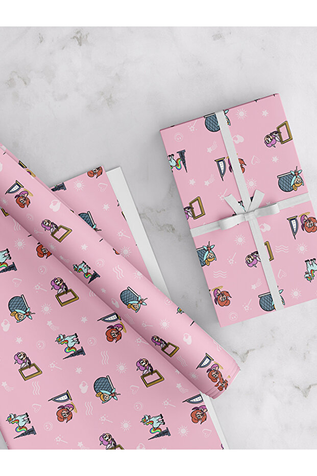 UAE Kids Wrapping Paper - Pink