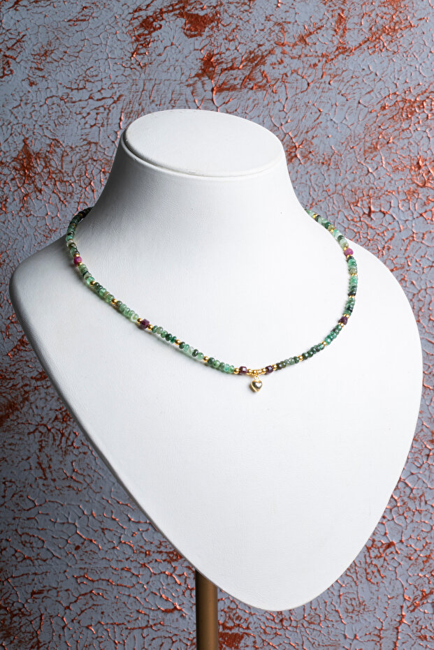 قلادة الزمرد والياقوت - 2