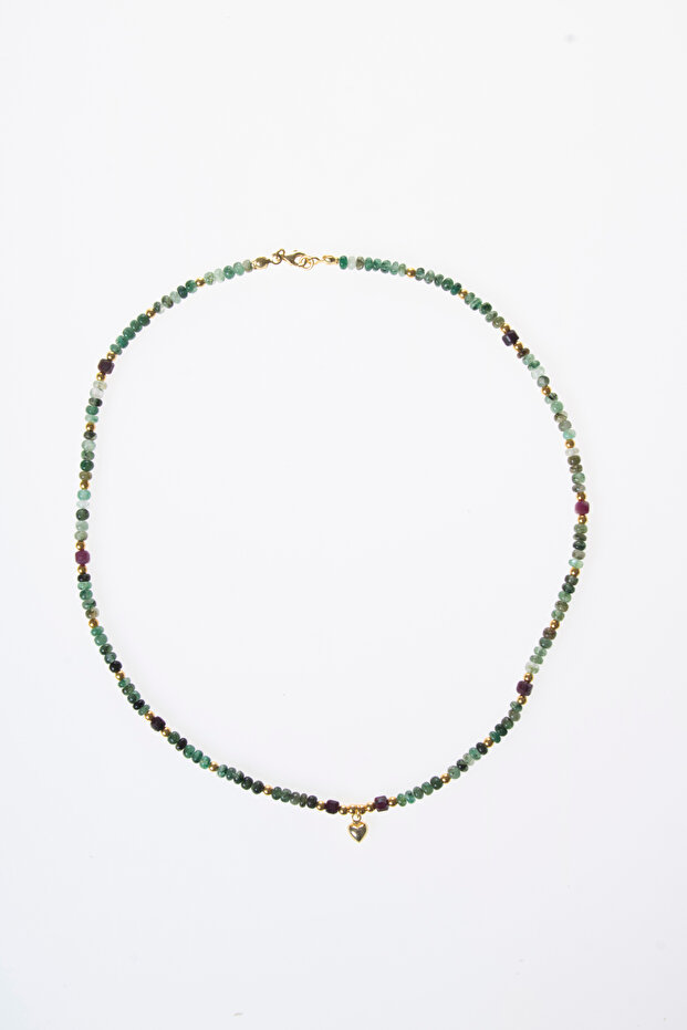 قلادة الزمرد والياقوت - 6