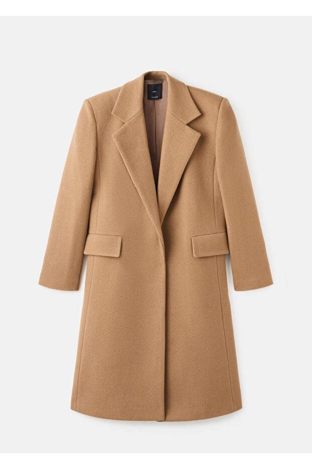 Klapalı yün mont - 3