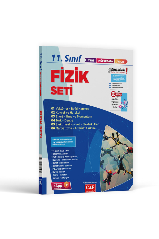 Çap Plus 12. Sınıf Anadolu Lisesi Fizik Fasikül Konu Anlatımlı Seti - 3