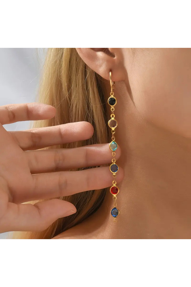 Colorful Stone Women's Earrings