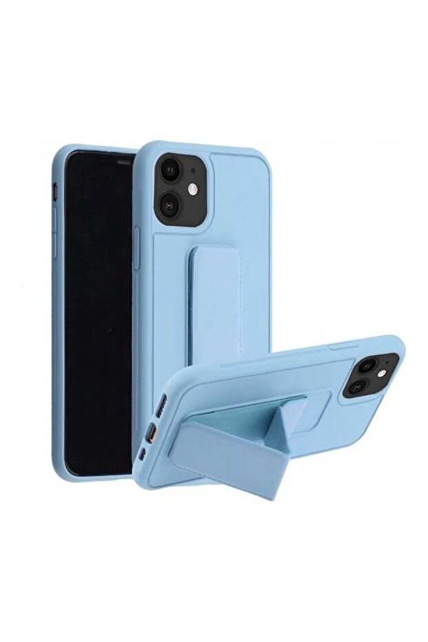 غطاء حماية مع حامل للإصبع لهاتف Apple iPhone 11