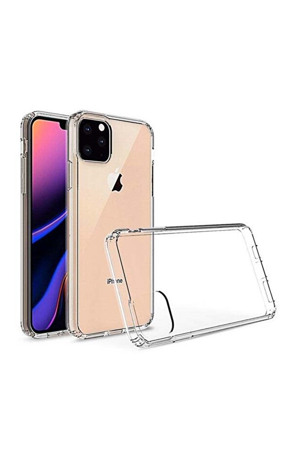 غطاء حماية شفاف لهاتف أبل آيفون 11 برو ماكس - 1