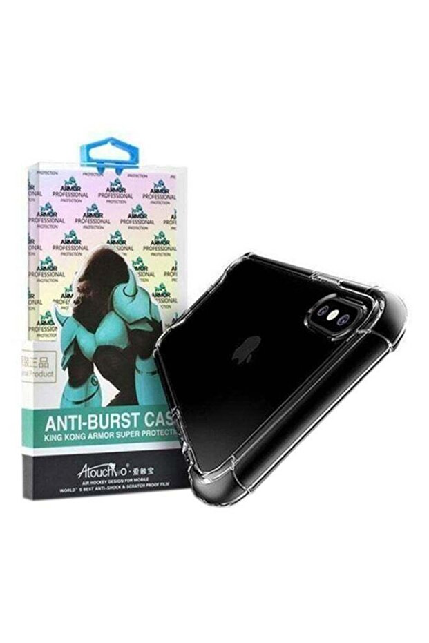 غطاء حماية شفاف لهاتف iPhone X Max - 1