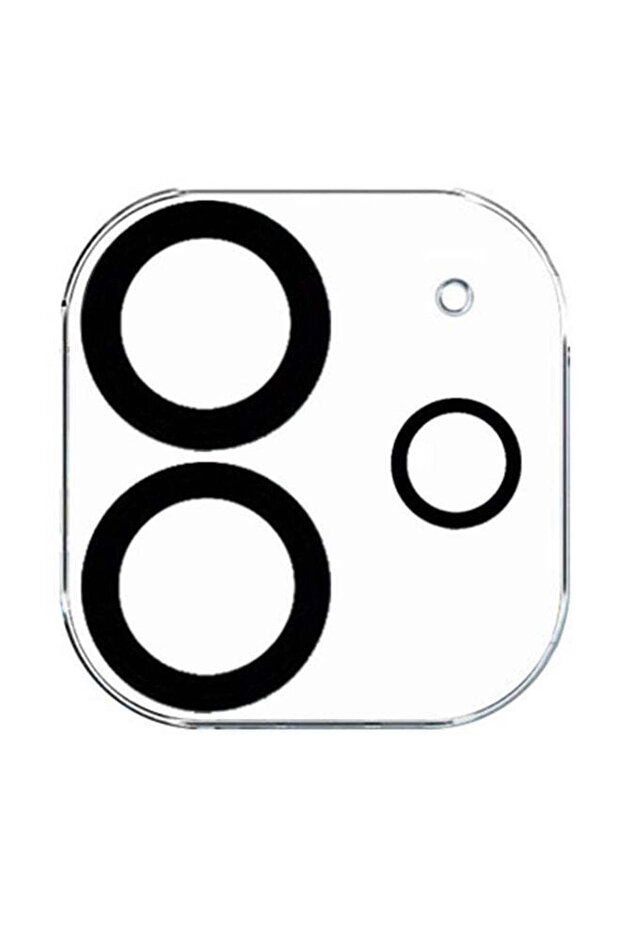 واقي عدسة الكاميرا لجهاز iPhone 12 شفاف - 1