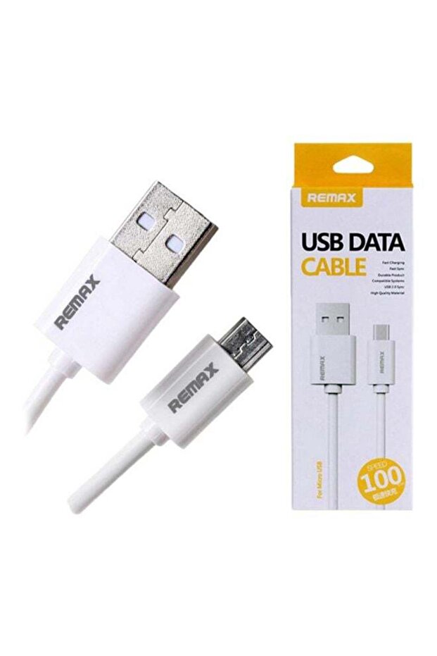 Micro USB Data Charging Cable White - 1