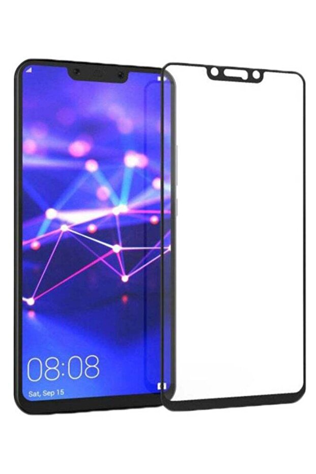 واقي شاشة لهاتف هواوي ميت 20 برو أسود/شفاف - 1