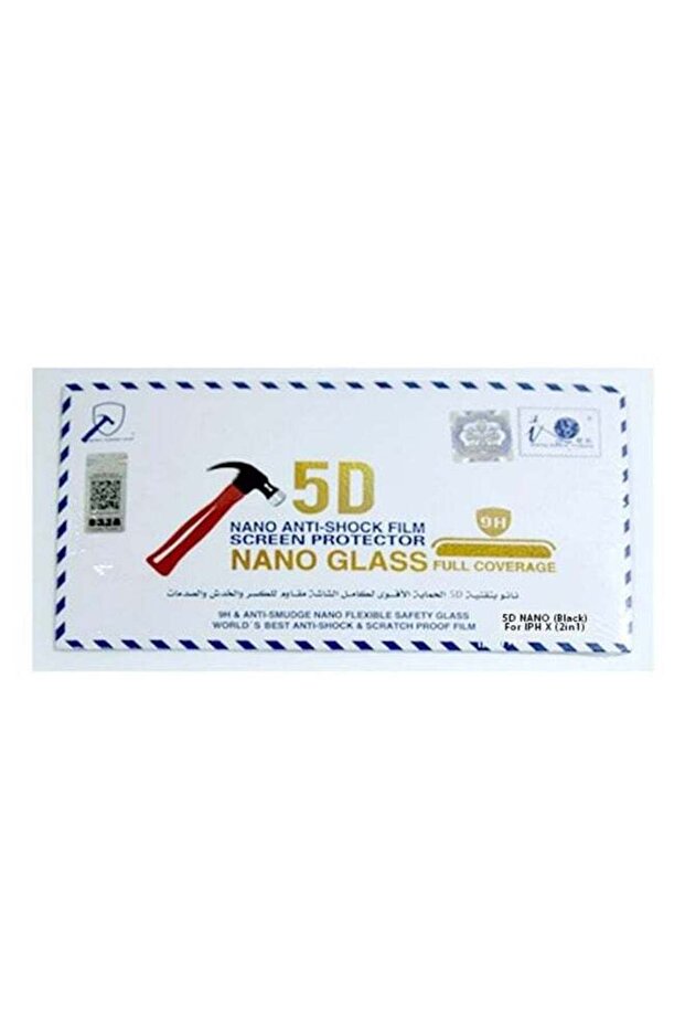 Nano 5D Screen Protector For Apple iPhone X Clear - 1