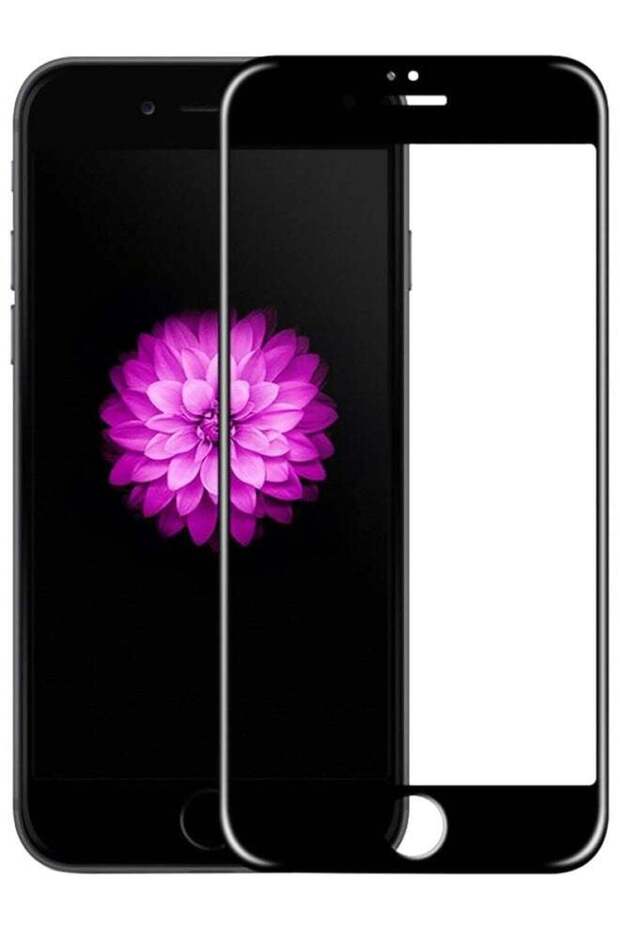 واقي شاشة لهاتف Apple iPhone 6 Plus/6S Plus شفاف/أسود - 1