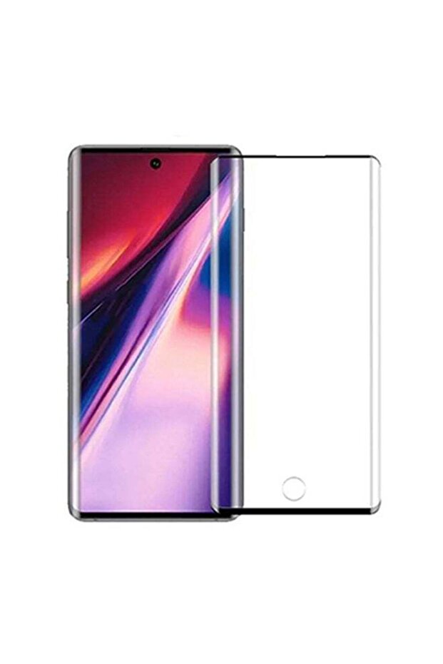 Tempered Glass Screen Protector For Samsung Note 10 Plus Black - 1