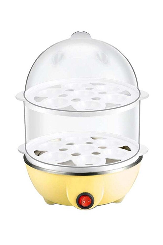 Multi-Function Double-Deck Egg Steamer 432946_2 Multicolour - 1