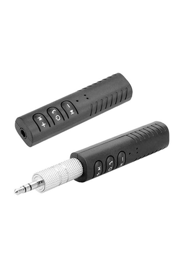 محول AUX للسيارة صغير الحجم مزود بميكروفون - 1