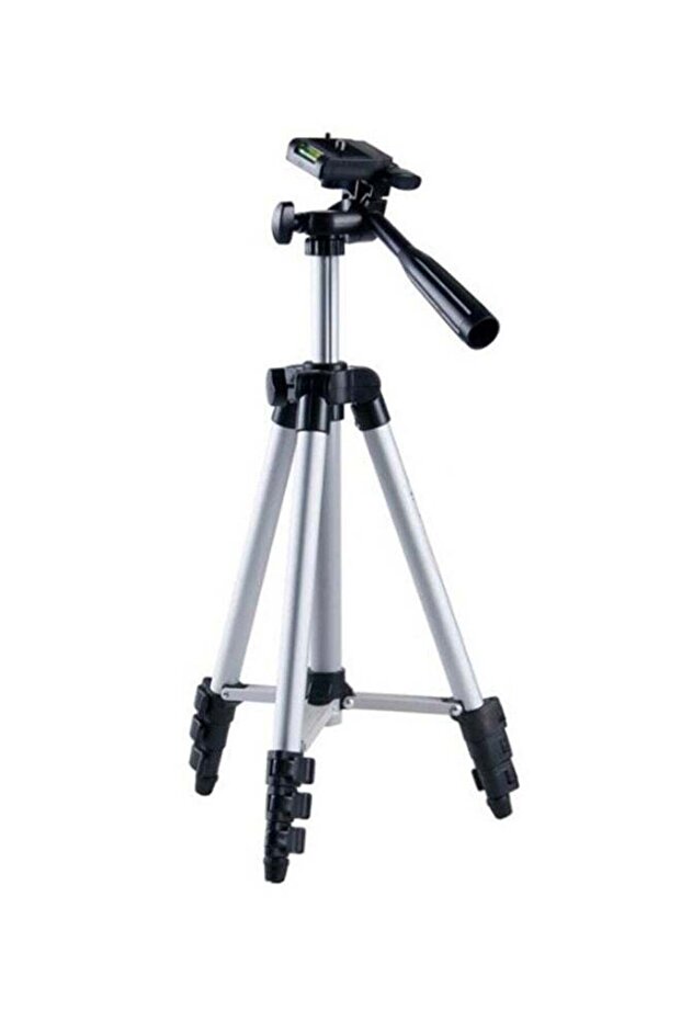 Multi-Function Camera Tripod Black/Silver - 1