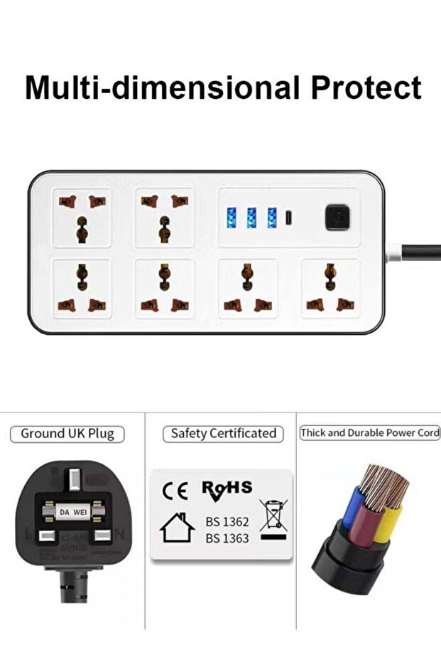 Multiuse electrical socket - 1
