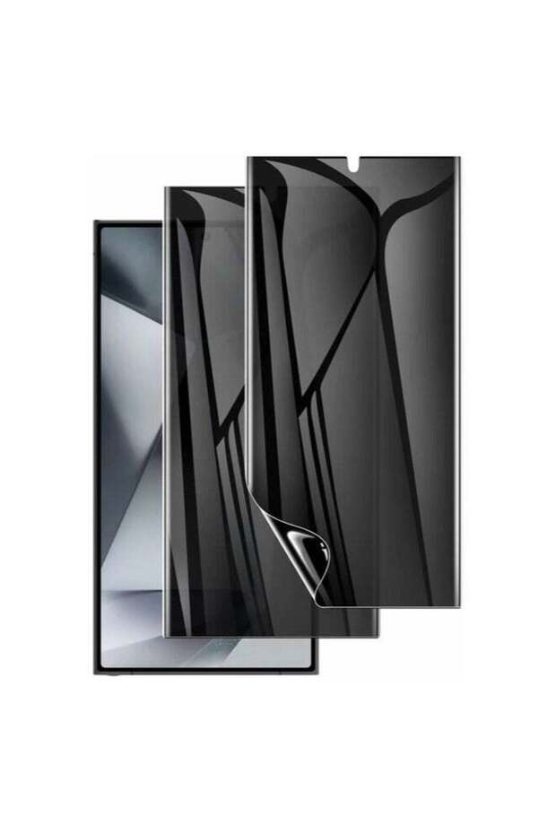 عبوة من قطعتين من واقيات الشاشة الهيدروجيل غير اللامعة للخصوصية لجهاز Galaxy A56 - 1