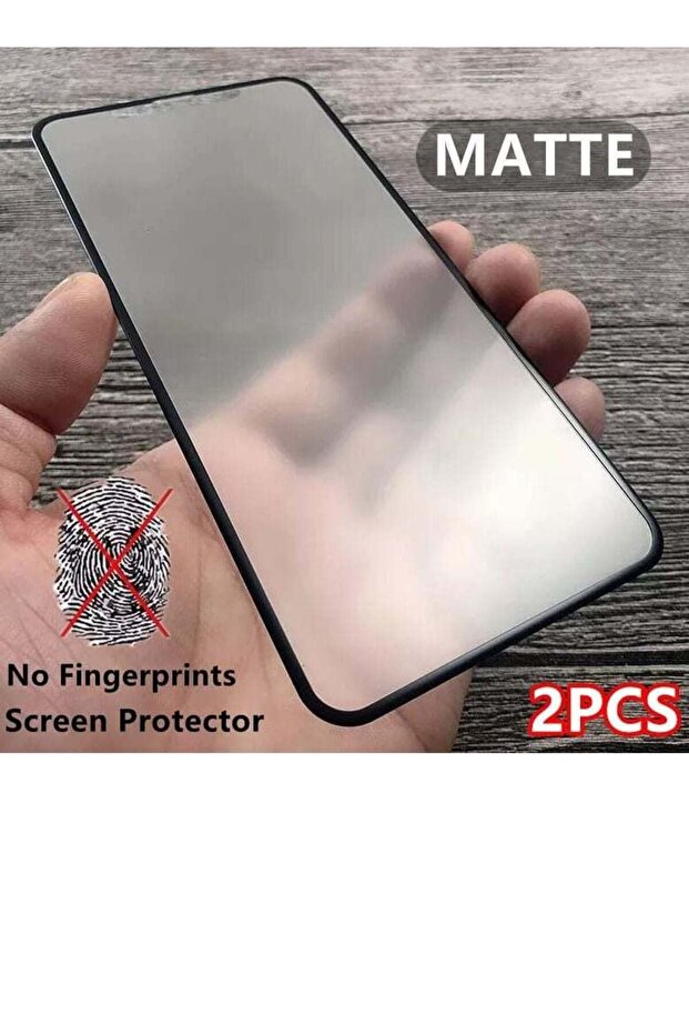 عبوة من قطعتين من واقي الشاشة الخزفي غير اللامع متوافق مع iPhone X / 11 Pro - 1