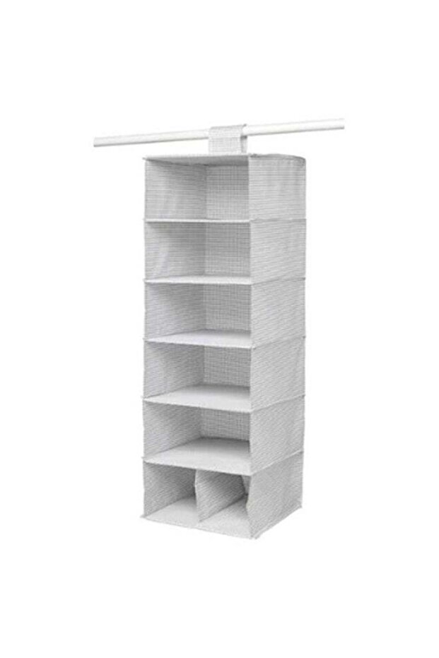 صندوق تخزين مربّع رمادي - 1