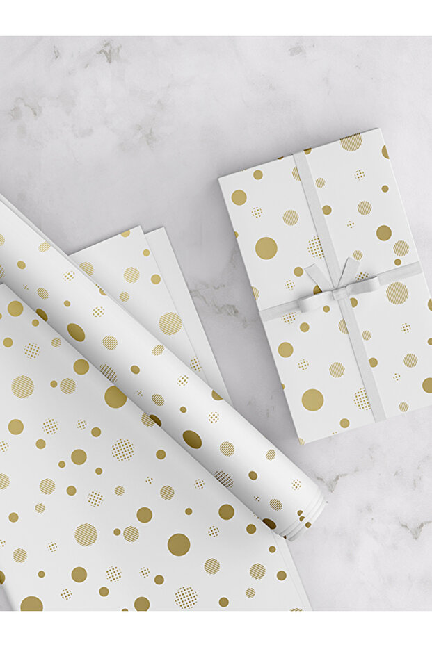 Gold Foil Wrapping Paper