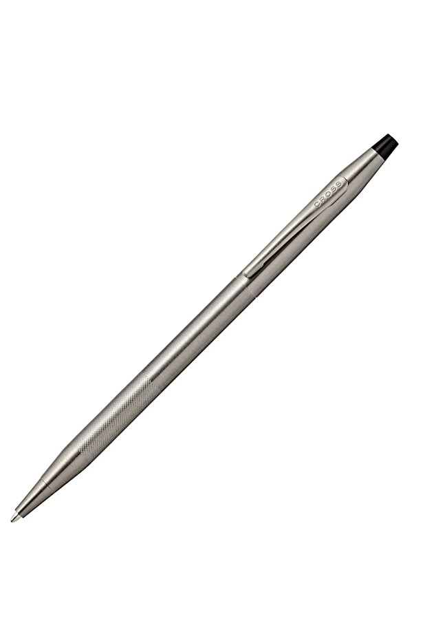 Classic Century Titanium Gret Micro Knurl Ball Pen