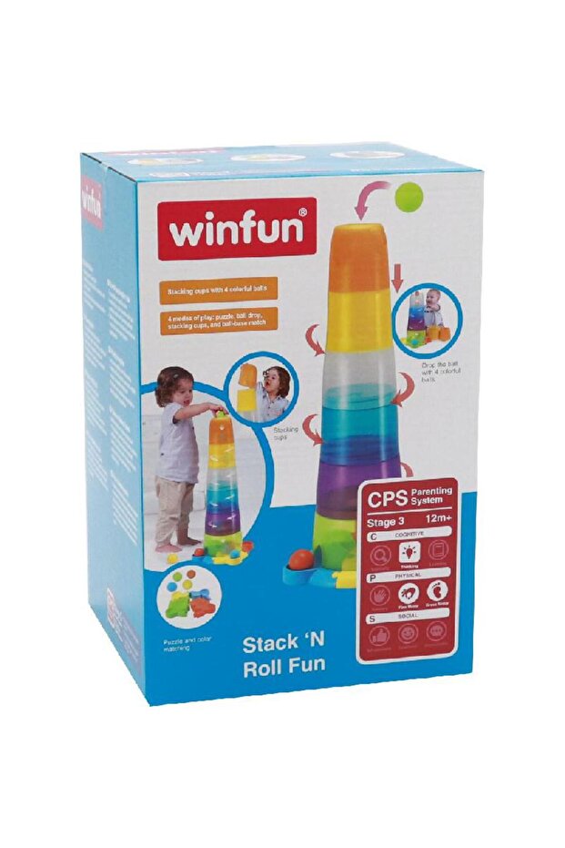 مجموعة أنشطة تعليمية ممتعة لمرحلة ما قبل المدرسة من Stack'N Roll - 1