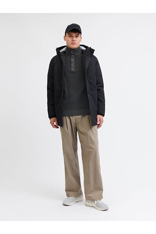 Strickpullover Einfarbig Strickpullover - 4