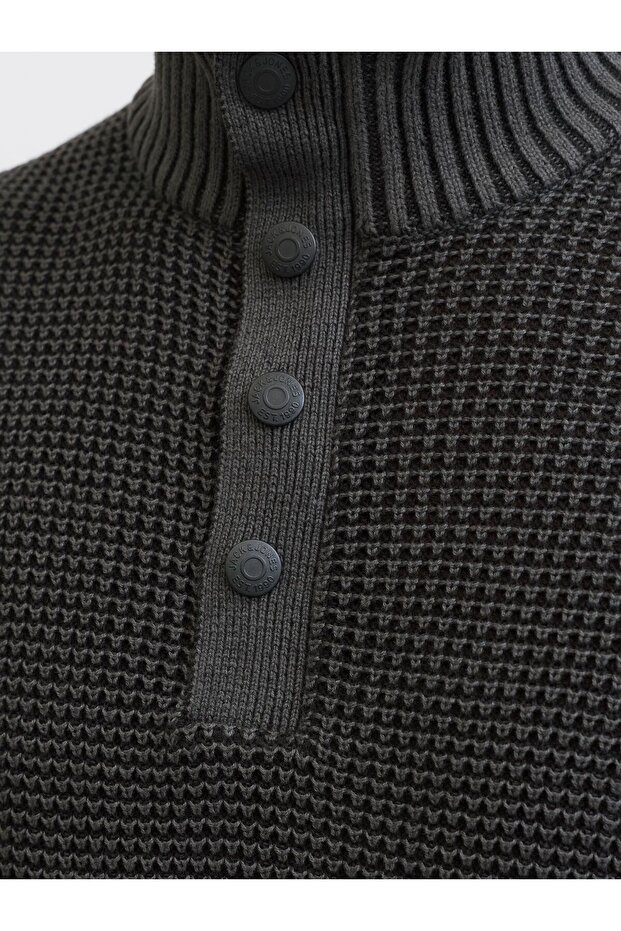 Strickpullover Einfarbig Strickpullover - 6