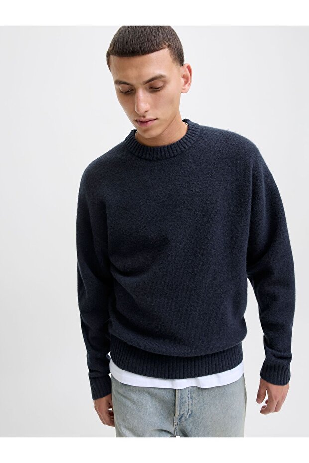 Strickpullover Einfarbig Strickpullover - 7