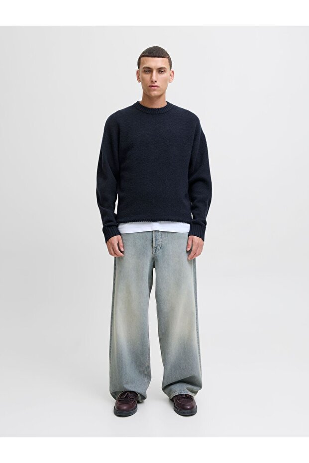 Strickpullover Einfarbig Strickpullover - 4